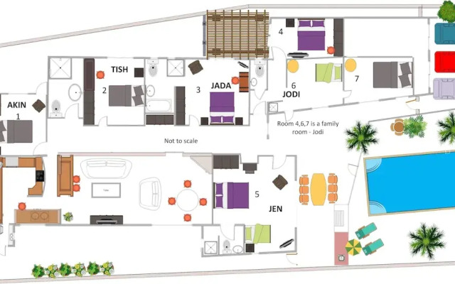 TwinnPalms Accommodation