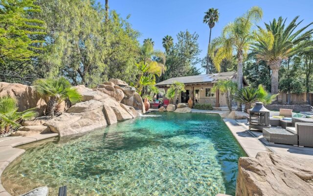 Bright Poway Studio w/ Shared Outdoor Oasis!