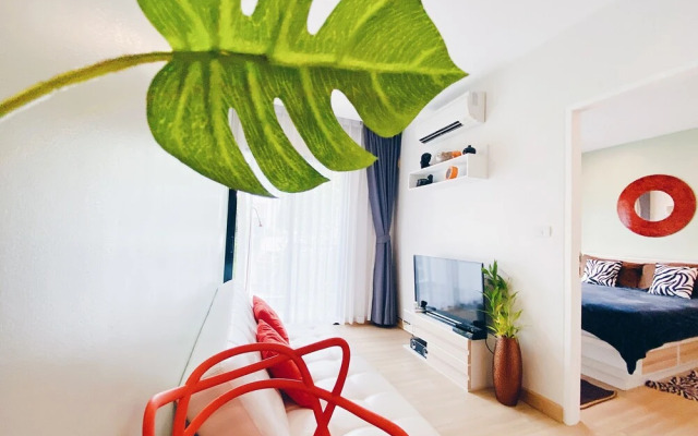 Safari 39sqm 1br Apartment Pool Walk to Naiyang Beach