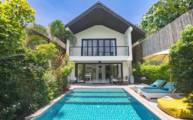 Villa Chok in beachfront villa resort