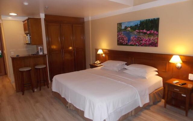 Apart-hotel em Gramado, padrão 4 estrelas, no centro