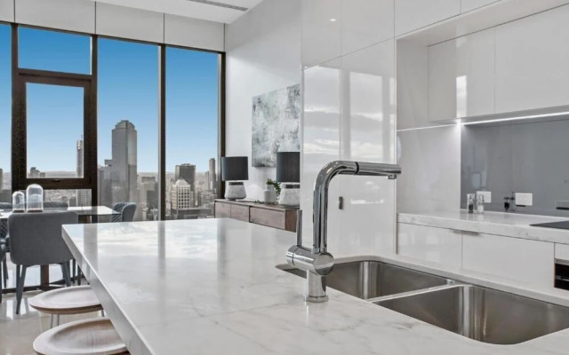 Melbourne City Apartments Panoramic Skyview Penthouse