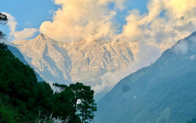 Mountain & River view by Snow Biscuit