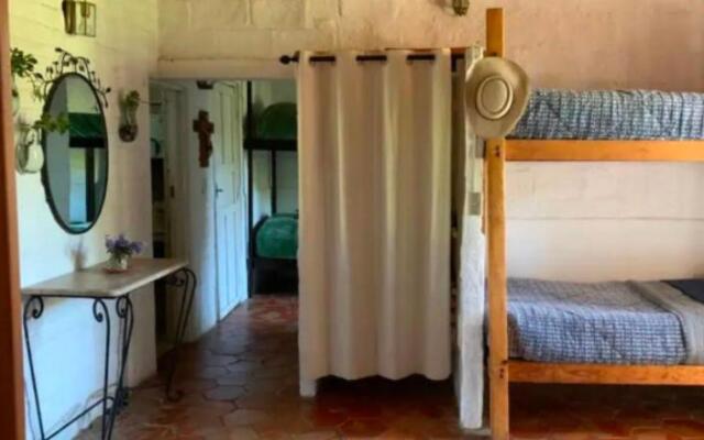 Cabaña blanca nieves y los 9 enanos