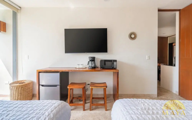NHOA 205A 2BR Condo Pool View Aldea Zama