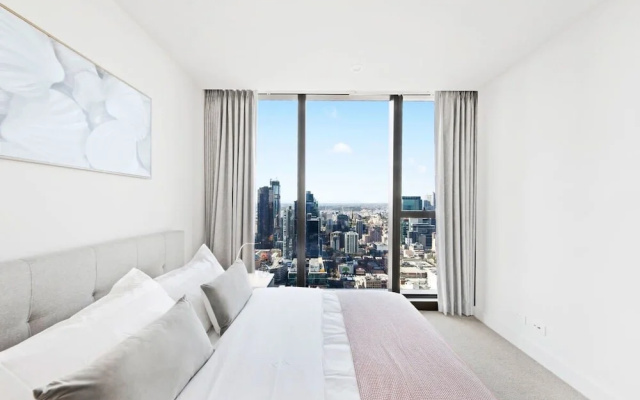 A 3BR Apt Next to Melbourne Central, Free Parking – Guest Rooms – Melbourne