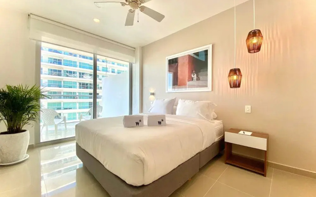 w Impeccable 2BR w Charming Balcony in CTG - Apartment in Cartagena - Photo 2