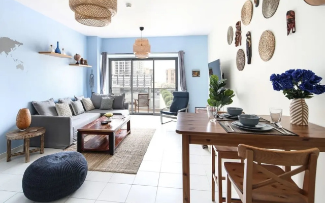 Trendy & Modern 1BR in Marina - Sleeps 4!
