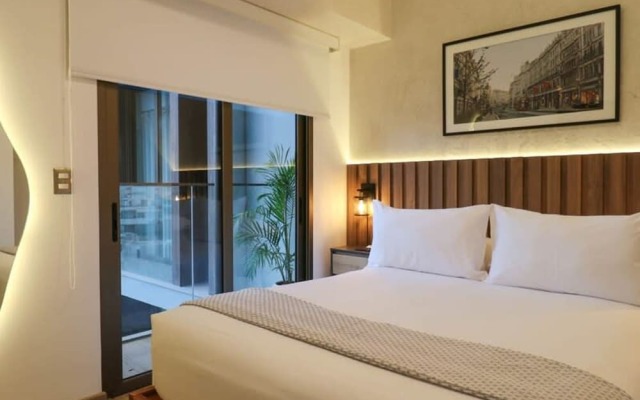 w 1BR With Balcony in Luxury Building Barranco