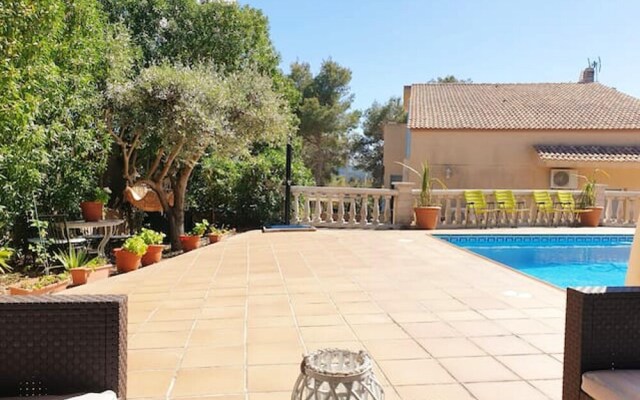 Villa With 7 Bedrooms In Olivella, With Wonderful Mountain View, Private Pool, Enclosed Garden