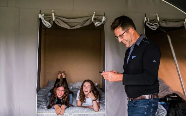 Tent Lodge Near Echternach Nature Park