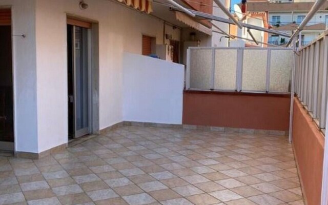 Restful Apartment in Scalea With Roofed Terrace