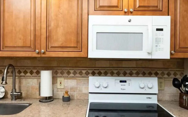 Fantastic Condo Pool Fireplace