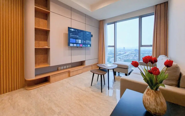 Chic And Trendy 1Br At Apartment Branz Bsd City