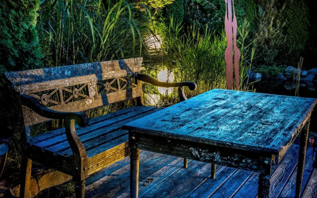 Glückliche Kuh-Villa