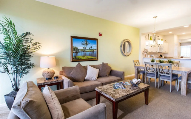 Messina Vacation Rental at Lely Resort. Spacious 3-BR, 2-Bath Condo with Lake Views and Handicap Accessibility. Enjoy Community Pool, Hot Tub, and Proximity to Naples Beaches and Dining