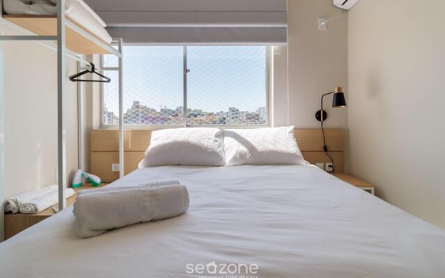 Studio bem localizado no centro de Floripa EVA105