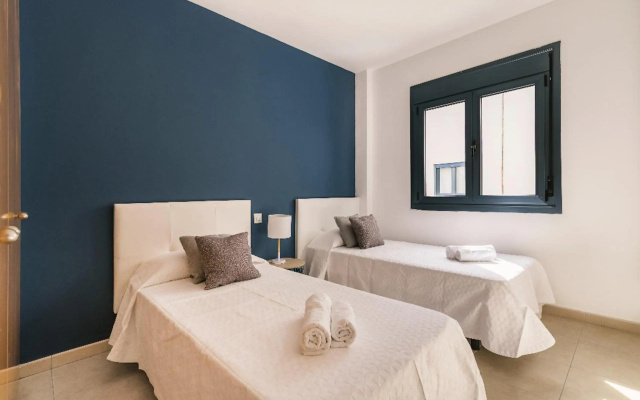 Blue & White House