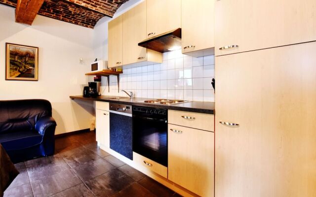 Nice Apartments in a Monumental Square Farm