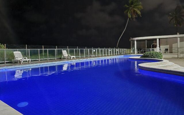 Areias do Mar Tranquilo com Varanda A317