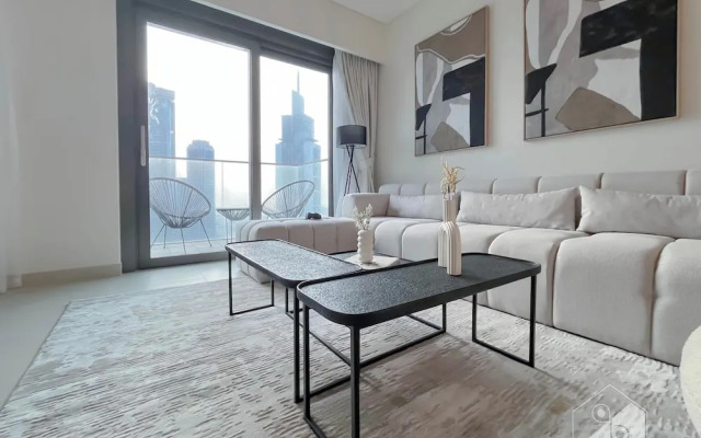 Burj Crown Luxury 2bedroom Balcony & View