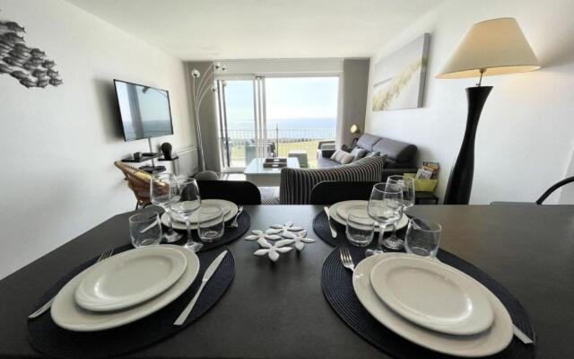 Magnifique T2 archi cosy Vue mer 180 - Piscine