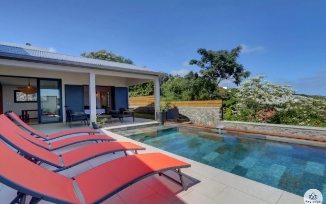 Villa Aïna - Piscine 4 étoiles - Vue mer - Saint Leu