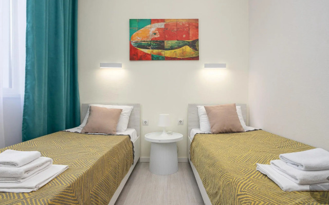 Sea of apartments on Flower Street