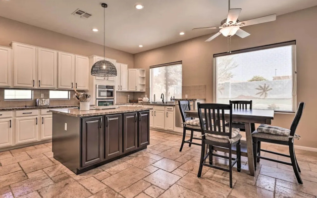 Sun-drenched Home w/ Private Pool in Goodyear