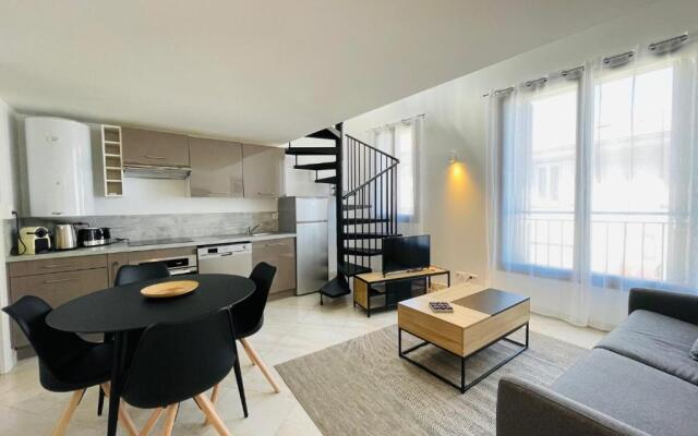 Roquebrune - aperçu Mer