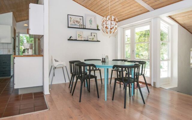 Modern Holiday Home in Ebeltoft Jutland With Jacuzzi