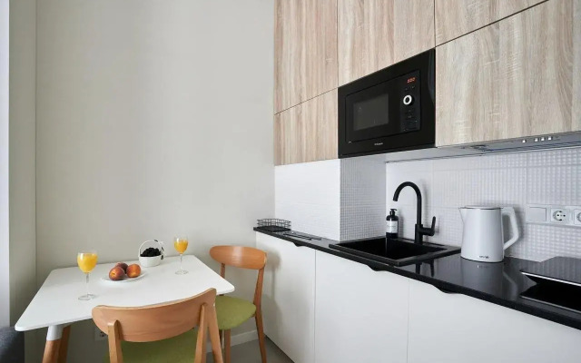 Apartments in the Rossiyanka apart-hotel on Pionersky Avenue 20