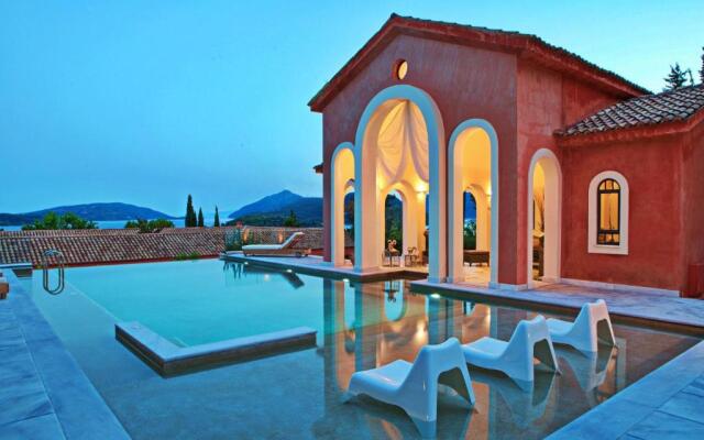 Luxury Lefkada Villa Villa Veneziano Pool Jacuzzi 5 BDR Perigiali