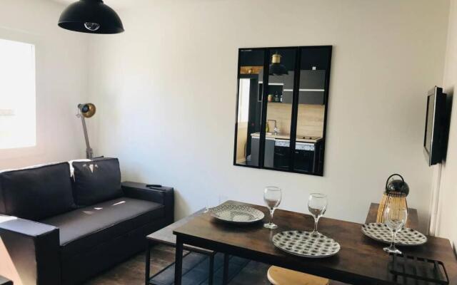 Appartement 2/3 pers, centre ville avec parking.