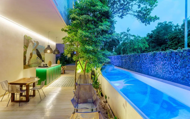 403 Stunning rooftop apartment for couples w/private pool