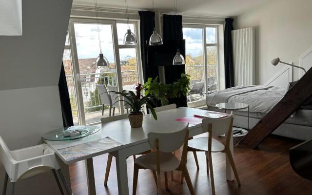 Dachstudio im Geteviertel - citynah
