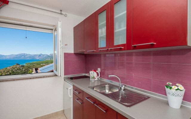 Amazing Apartment in Krvavica With Wifi