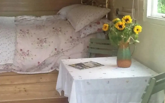 1bed Cabin Sleeps 2- Parking,fireplace,garden,pets