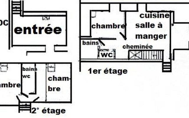Gîte Girmont-Val-d'Ajol, 4 pièces, 7 personnes - FR-1-589-113