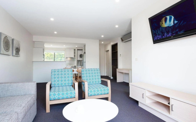 245 Pacific Blue 265 Sandy Point Rd air conditioned unit with resort facilities and linen supplied — 4-star hotel in Salamander Bay