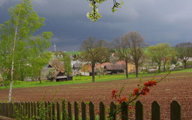 Apartment in Mülsen With Balcony, Heating, Garden Furniture