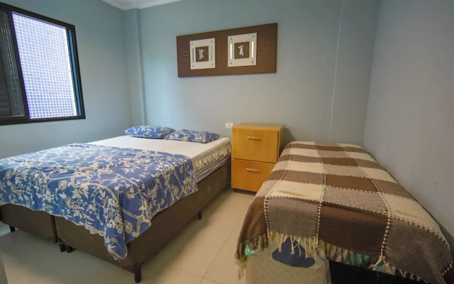 Apto pet Friendly com Garagem a 100m do mar