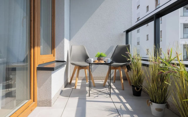 Warsaw Apartment With Balcony by Renters