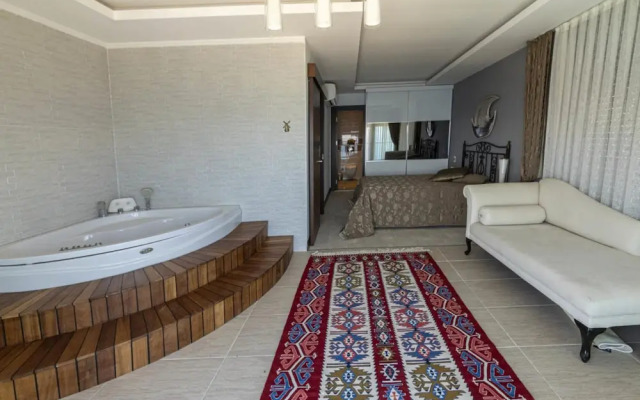 House With Private Pool and Sea View in Bodrum