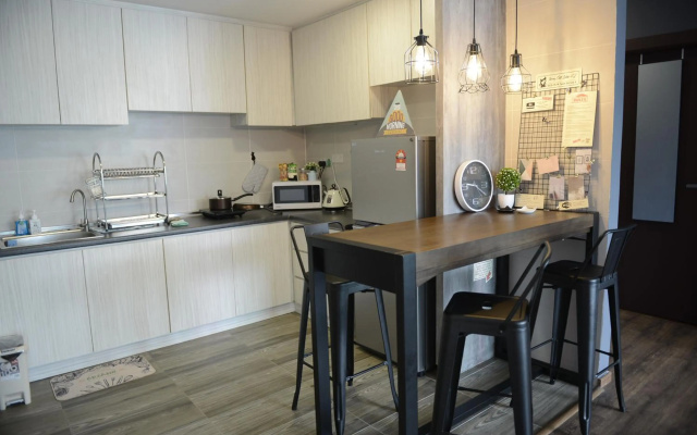 3BR Jazz Suites Vivacity Megamall Kuching Sarawak – Kitchen – Kuching