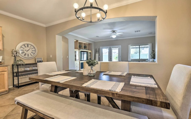 Sun-dappled Goodyear Home: Fire Pit, Pool, Patio