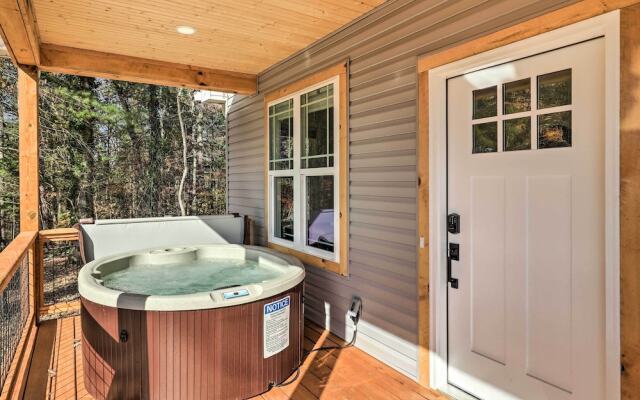 Candler Home w/ Private Hot Tub + Fire Pit!