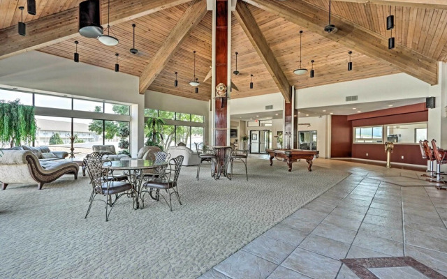 Condo With Lakefront Patio & Community Perks!