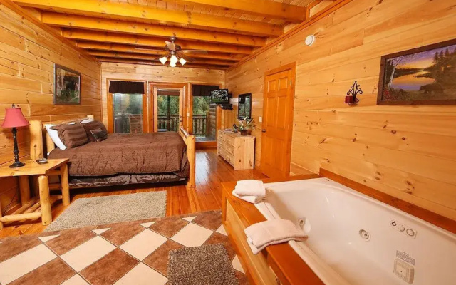 Mountain Movie Inn 6 Br cabin by RedAwning