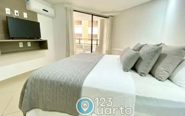 Gold Flat Cabo Branco by 123Quarto Hospedagem